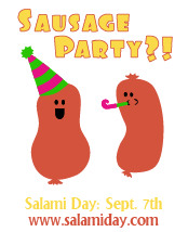 'Sausage Party?!' shirt